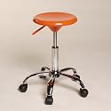 ARBEITSHOCKER ROLLHOCKER hocker bürostuhl stuhl C41 orange