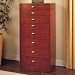Jewelry : POWELL - "Natural Cherry" Jewelry Armoire - Item 875-314