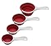 Chef'n SleekStor Pinch+Pour Collapsible Measuring Cups (Cherry)
