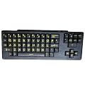 Large, High Visibility Black Keyboard