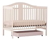 Stork Craft Stork Craft Chelsea 4 in 1 Crib with Drawer Stages, White