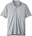adidas Golf Men's Puremotion 2 Color Stripe Jersey Polo
