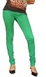 Tripp NYC Juniors / Womens Super Skinny T-Jeans / Pants in Kelly Green