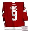 Gordie Howe Detroit Red Wings NHL Hand Signed Authentic Style Away Red Hockey Jersey