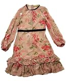 : Poesia *Poesia* Pink Hydrangea Dress