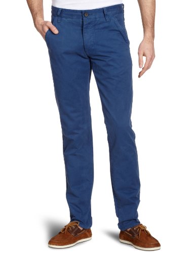 JACK & JONES Herren Hose 12056145, Gr. 36/34 , Blau (MID BLUE) Preisvergleich