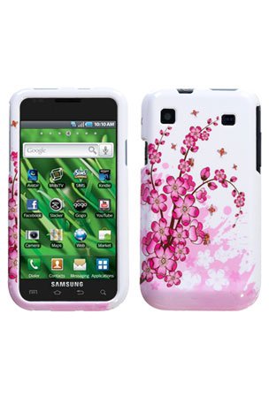 MYBAT SAMT959HPCIM025NP Slim Stylish Protective Cover for Samsung Vibrant/Galaxy S 4G T959 - 1 Pack - Retail Packaging - Spring Flowers