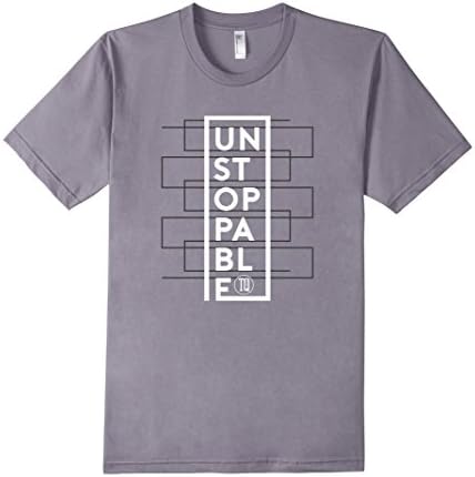 Men's Unstoppable (Warrior Mindset Unisex T-Shirt) Medium Slate
