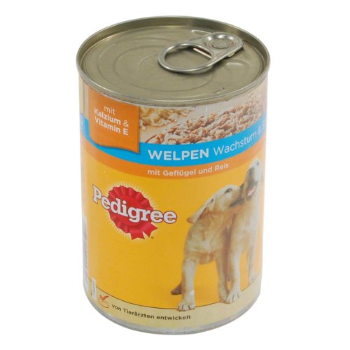 Pedigree Junior – Geflügel und Reis – 1 Dose à 425 ml