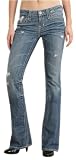 Big Star Womens Jeans 6WLIVT014C Liv Low Rise Boot Cut 14 Year