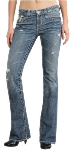 Big Star Womens Jeans 6WLIVT014C Liv Low Rise Boot Cut 14 Year product image