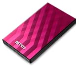 シリコンパワー USB3.0/2.0対応 Diamond D10 ポータブルHDD 500GB Pink SP500GBPHDD10S3P pink diamond