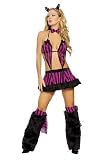 Pretty Feline Kitty Cat Outfit Sexy Adult Halloween Skimpy Dress Naughty Cute Sex Kitten Costume Roma