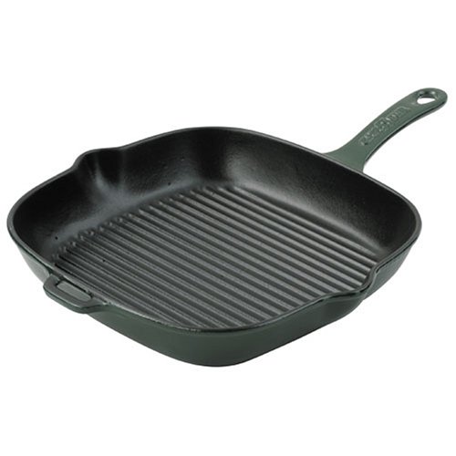 French Home Green Square Grill Pan