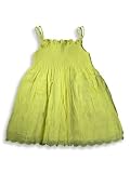 Blueberri Boulevard - Toddler Girls Sundress, Pale Yellow