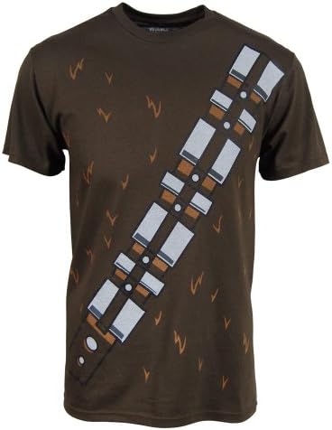 Fifth Sun Star Wars Chewbacca Costume Men's Brown T-Shirt (X-Large)