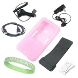 Buy 7 item Bundle for Sony Walkman NWZ-E436 E438: Pink Skin Cover + Car Charger + Home... by Vangoddy