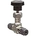 Parker V Series Stainless Steel 316 Needle Valve, Inline, Hand Wheel, Needle Stem, CPI Compression Fitting