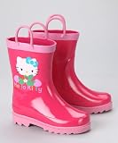 Sanrio Hello Kitty Girl's Pink Rain Boots (Toddler/Little Kid)