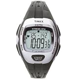 Timex 5H881 Midsize Black/Metallic with Light Purple Digital Fitness Heart Rate Monitor Watch and Chest Strap