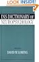 INS Dictionary of Neuropsychology (Contemporary Neurology Series (Cloth))