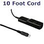 Opteka Remote Shutter Release Cord for Olympus EVOLT SP-510, SP-550, SP-560, SP-565, SP-570, SP-590, E-620, E-520, E-510, E-450, E-420, E-410, E-400, & E-30 Digital SLR Camera (10 Foot Cord)