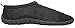 Greg Michaels Men's Footwear Aqua Socks Front Zippers Rubber Water Shoes - 3 Colors - Sizes 7-13 (9, Black)