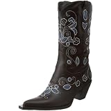 Roper Womens Floral Underlay Mid-Calf Boot