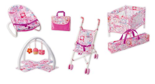 Zapf Creation 813935 - Baby born Jubil&auml;ums Zubeh&ouml;r-Paket 5in1 Happy Birthday Preisvergleich