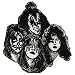 Kiss - Patches - Embroidered