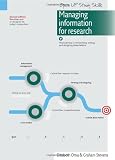 Managing Information for Research: Practical help in researching, writing and designing dissertations