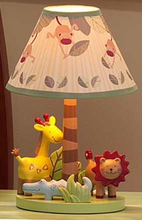 Zoofari Lamp with Shade