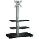 Sanus Systems Ffmf2A-Sb1 Platinum Furniture Series Medium Flat Panel Tv Stand (Black)