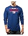 NFL New York Giants Men's Tackle Trap Program Long Sleeve Crew Neck Fleece Tee, Large, Deep Royal