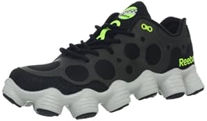 Reebok Men's ATV19+ Trail Running Shoe,Black/Neon Yellow/Steel,12.5 M US