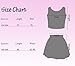 Girl's Fish Scale Print Flare Pleated Skirt Reversible Tank Top Set Mermaid Blue
