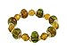 Bracelet - B263 - Faceted Glass and Lampwork Style