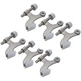 6-pack Hinge Pin Satin Nickel Door Stopper