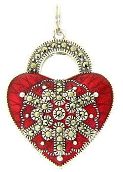 Heart Locket Charm by Judith Jack