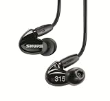 Shure SE315 Sound Isolating Earphones Colour BLACK