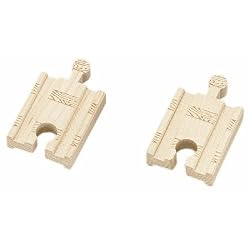 Thomas Wooden Railway 2 in. Straight Track &ucirc; 4 pieces