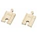 RC2 / Learning Curve Thomas Wooden Railway 2 Inch Straight Track 4 pieces