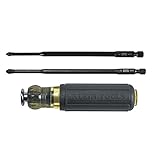 Klein Tools 32703 Switch Drive Handle with #1 and #2 Phillips Drivers (Pack of 2) [並行輸入品]