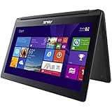 Asus - 2-in-1 15.6" Touch-Screen Laptop - Intel Core i7 - 8GB Memory - 1TB Hard Drive - Black