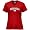 Nike Nebraska Cornhuskers Red Ladies Classic Arch T-shirt