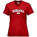Nike Nebraska Cornhuskers Red Ladies Classic Arch T-shirt