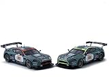 Review Prodrive AS006 / Diecast Model Aston Martin DBR9 2 Car Set (007 and 009) in Green (1:43 scale)