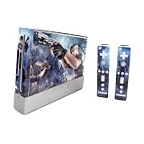 Resident Evil 4 Design Skin Decal Sticker Protector for Wii Console & Remotes