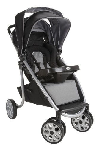 Safety 1st- AeroLite Deluxe Stroller -Silverleaf -- gray
