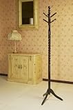 Coaster Coat Rack with Twisted Post in Cherry